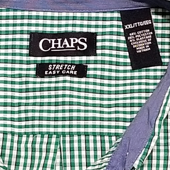 2/$24 🤵 CHAPS STRETCHY SHIRT 🎉 MY 1ST HOST PICK! - Picture 4 of 7